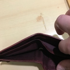 boosters革財布の画像