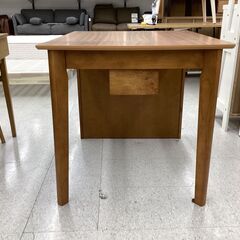 コスパクリエーション ダイニングテーブル 収納ラック付 伸縮ダイニング 北欧ヴィンテージテイストの画像