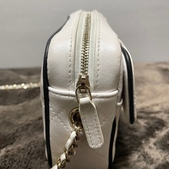 CHANEL シャネル マトラッセ チェーン クラッチ AP4516 ショルダーバッグ ラムスキン　希少色　白色　極上　正規品の画像