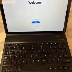サムソンタブレットA8 ケースキーボード付きの画像
