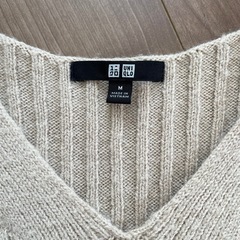 ユニクロ ニットワンピースの画像