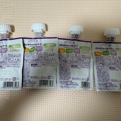 【新品】はじめてのベビーフード、mogu moguフルーツ、キャロっとさんセットの画像