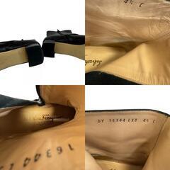 サルヴァトーレフェラガモ Salvatore Ferragamo 22 ブーツ ガンチーニ ショートブーツ DY16344C30 ブラックの画像