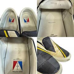 ルイヴィトン LOUIS VUITTON 27.5 スニーカー ラティテュード アメリカズカップ2017 ネイビーの画像