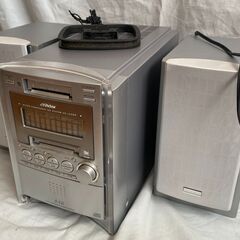 ビクター　CDMDラジカセ　一部動作せずの画像