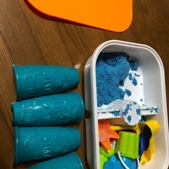 憧れのお砂粘土で遊ぼう(^o^)の画像