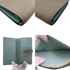 ルイヴィトン LOUIS VUITTON 二つ折り財布 LVヴェルティカル M81367 ブルーの画像