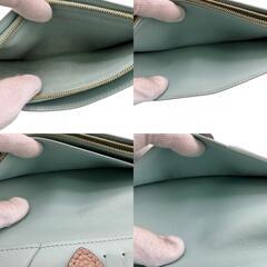 ルイヴィトン LOUIS VUITTON 二つ折り財布 LVヴェルティカル M81367 ブルーの画像