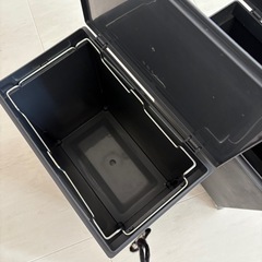 無印良品ゴミ箱２つセットの画像