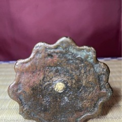 古銅　数寄者　仏具 燭台　古美術　骨董　寺院　江戸時代　別府細工　コレクター放出品　蔵出し　旧家　幕末　希少品　貴重の画像