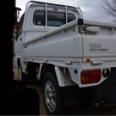 交換可！1月10日までの出品！スバル サンバートラック スーパーチャージャー 走行距離少！の画像