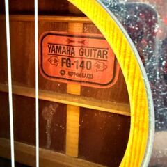 ヤマハ/YAMAHA アコースティックギター FG-140 6弦 赤ラベルの画像