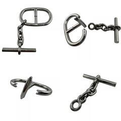 エルメス HERMES キーリング シェーヌダンクル シルバーの画像