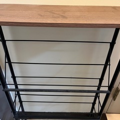 シューズラック　マガジンラック　ニトリの画像