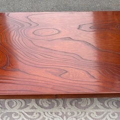 座卓【大塚家具】天然木｜中古美品の画像