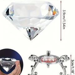 クリスタルダイヤ型の画像