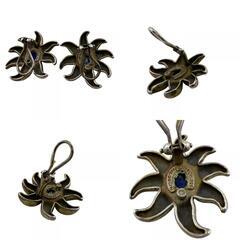 ティファニー TIFFANY&Co. イヤリング ラピスラズリ ブルーの画像