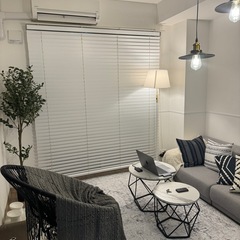 ノルディックスタイルのロッキングチェア　ブラック　15,500円　の画像