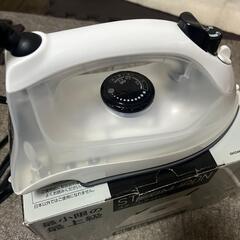 スチームアイロン　新品の画像