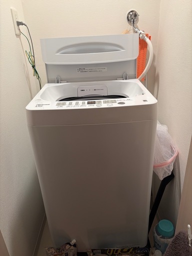 【取引先決定】洗濯機　6kg  2025年7月購入した