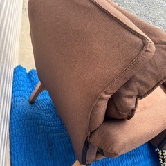 1人用ソファ・リクライニング、オットマン付きの画像