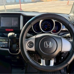 11万キロ 機関良好 ホンダ N-BOXカスタム★総額26.8万円★内装良好 車検コミコミ！社外ナビ フルセグTV BT音楽 Bカメラ ETC 両側パワスラ 純正アルミ 修復歴なし！おすすめ車両の画像