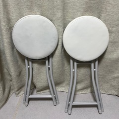 折りたたみスツールの画像