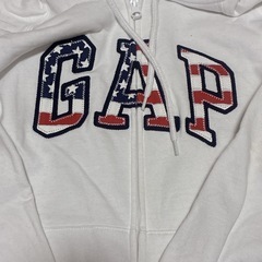 GAP アメリカ国旗デザイン パーカー Mサイズの画像