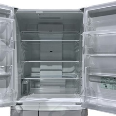 Panasonic パナソニック 451L 冷蔵庫 NR-FVF456-W 2020年製 6ドア冷蔵庫 ハーモニーホワイト ③の画像