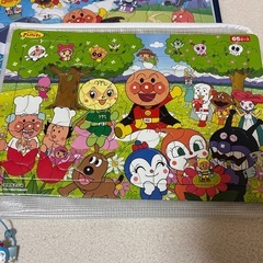 アンパンマン等パズル3枚の画像
