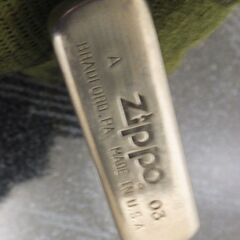 ジッポ　地金の画像