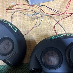 中古市場　KENWOOD KSC-Z77 車用スピーカー　中古　レトロ？の画像