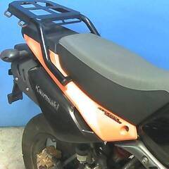 KAWASAKI KSR110E 黒/オレ エンジン始動動画 自賠保険で乗れます 半額配送キャンペーン 限定 現状渡し諸経費￥0- 横浜 P-Yardの画像