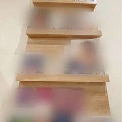 【引取限定・日時指定あり】LOWYA 本棚　壁面ブックシェルフの画像