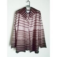 フード付きカーディガンの画像