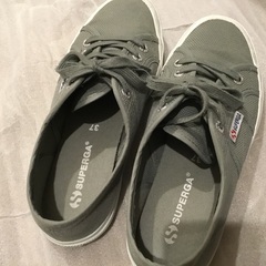 SUPERGA グレースニーカー37 コンバース　23.5cmの画像