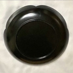 昭和レトロ　菓子盆　菓子入れ　梅型　お手入れしやすいプラスチック製　直径24cm
の画像