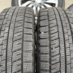 スズキ純正　ホイール　　ホワイトレタースタッドレスの画像