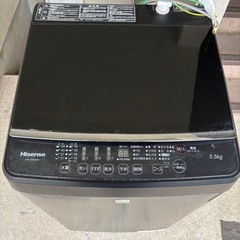 Hisense  洗濯機　HW-G55E5KKの画像