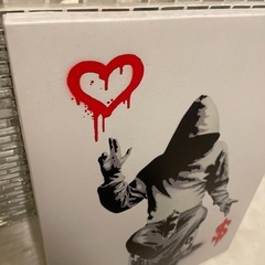 バンクシー　Heart or dollarの画像