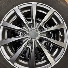 195/65R15スタッドレスタイヤ　ホイール付き　の画像
