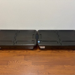 ベッド下衣装ケース２つの画像