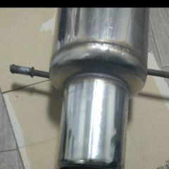 スバル純正 OP オプション STi Genome ゲノム GDB GDA GGA GGB インプレッサ スポーツ マフラー リアピースの画像