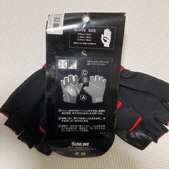 新品✨サンラインフィッシンググローブ‼️の画像
