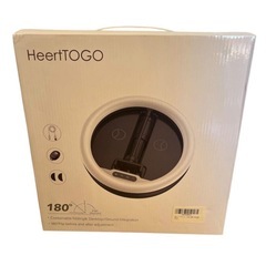 HeertTOGO LEDリングライト 伸縮式 スタンド付 新品 撮影 配信の画像