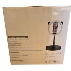 HeertTOGO LEDリングライト 伸縮式 スタンド付 新品 撮影 配信の画像