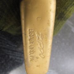 ジッポ　金色　模様の画像