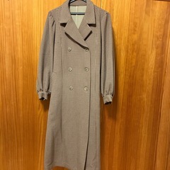 SLY ロングコート　コート　
千鳥柄の画像