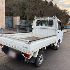 ★車検2年★H17年式★足回りフレーム問題なし★切替4WD★エアコン★走行距離184000km★5速ミッション車　スバル サンバートラック 軽トラックの画像