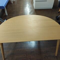 半円ダイニングテーブル『中古美品』の画像